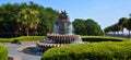 The Pineapple Fountain, Royalty Free Stock Photo