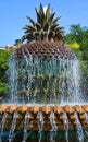 The Pineapple Fountain, Royalty Free Stock Photo