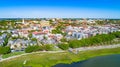 Charleston, South Carolina, USA Waterfront Park Aerial Royalty Free Stock Photo
