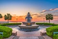 Charleston, South Carolina, USA Fountain Royalty Free Stock Photo