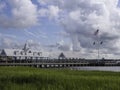 Charleston Waterfront Park Pier Royalty Free Stock Photo