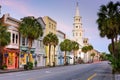 Charleston Street Scene Royalty Free Stock Photo