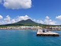 Charlestown Nevis Waterfront & Ferry Terminal Royalty Free Stock Photo