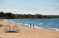 Charlevoix Beach in Michigan