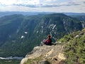 Charlevoix, high gorges of the Malbaie River, acropolis trail Drivers