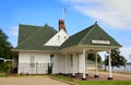 Charlevoix, Michigan Train Depot Museum Royalty Free Stock Photo