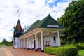 Charlevoix, Michigan Train Depot Museum Royalty Free Stock Photo