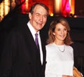 Charlie Rose and Amanda Burden Royalty Free Stock Photo