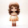 Charlotte: Cute Doll Figure In Manga Style Dress