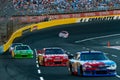 CHARLOTTE, NC - MAY 27: Kyle Busch in the lead Royalty Free Stock Photo