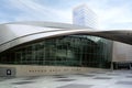 Charlotte, NC - USA - 02-15-2023: The NASCAR Hall of Fame in uptown Charlotte , NC