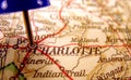 Charlotte, North Carolina Royalty Free Stock Photo