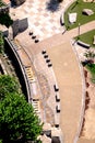 Charlotte north carolina aerial of romare bearden park