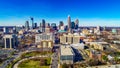 Charlotte, North Carolina, USA Skyline Royalty Free Stock Photo