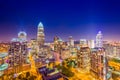 Charlotte Uptown Skyline