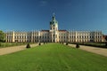 Charlottenburg palace in Berlin-Charlottenburg, Wilmersdorf. Royalty Free Stock Photo