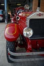 Charlottetown, Prince Edward Island, Canada: A 1929 American LaFrance-Foamite fire engine Royalty Free Stock Photo
