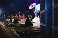 Taiko drumming and dancing at Womad