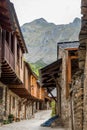 The charm of the buildings of PeÃÂ±alba de Santiago