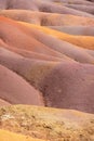 Charmerel seven coloured earth, Mauritius Royalty Free Stock Photo