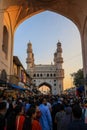 Charminar in Hyderabad city, Is listed among the most recognized structures in India, Built in 1591