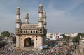 Charminar, Telangana, India during Ramzan