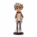 Charming Anime Figurine Of A Young Man With Giovanni Nino Costa Style