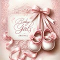 Elegant Baby Girl\'s Arrival