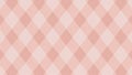 Peach and Rose Pink Argyle Pattern - Repeating Diamond Design Royalty Free Stock Photo