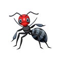 Charming Artwork of Realistic Thief Ant in Nature Royalty Free Stock Photo