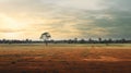 Charming Australian Landscapes: Idyllic Rural Scenes At Sunset