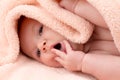 Charming baby girl posing Royalty Free Stock Photo