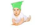 Charming baby in hat