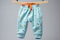 Charming baby pants in a frontal view, perfect for little ones