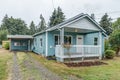 Charming blue craftsman home