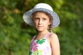 Charming blue-eyed girl Royalty Free Stock Photo