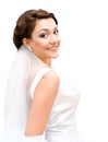 Charming bride Royalty Free Stock Photo