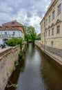 Charming Certovka Canal Royalty Free Stock Photo