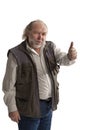 Charming cheerful middle-aged man Royalty Free Stock Photo