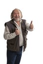 Charming cheerful middle-aged man Royalty Free Stock Photo