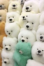 Charming Collection of Fluffy Bear Plush Toys for Kids, Captured in a Stunning Close-up Image Royalty Free Stock Photo