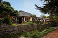 A Charming Cottage in Ocean Ave - Carmel-by-the-Sea, California Royalty Free Stock Photo