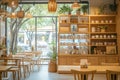 Charming Cozy Cafe Interior Design