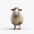 Charming 3d Sheep With Seth Macfarlane Style - Detailed, Realistic, 8k Resolution Royalty Free Stock Photo