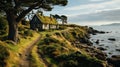 Charming Danish Golden Age Style Wooden House By The Ocean