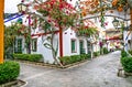 Charming floral streets of Puerto de Mogan in Gran Canaria, Canary island