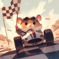 Adorable Hamster Racing Adventure