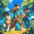 Detectives in the Park: A Canine Mystery Solving Adventure