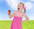 Charming little girl Royalty Free Stock Photo