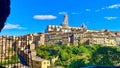 The charming medieval town of Siena in Tuscany Royalty Free Stock Photo